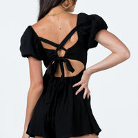 Fadden Romper Black