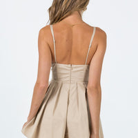 Malcom Romper Beige