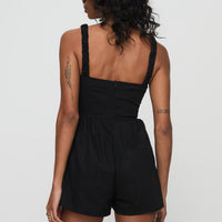 Jurnee Playsuit Black