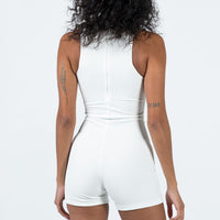 Nelda Romper White