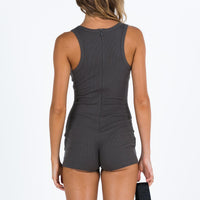 Camellia Romper Grey