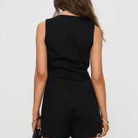 Damico Romper Black Tall
