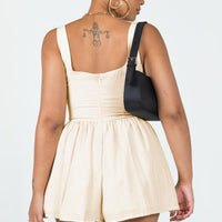 Judson Romper Cream