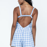 Harlie Romper Blue