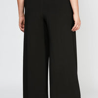 Plus Matte Jersey Straight Leg Long Pant