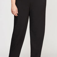 Plus Crepe Slim Leg Pant
