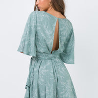 The Louie Romper Sage
