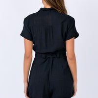 Ashens Romper Black