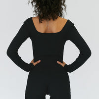 Jaden Romper Black