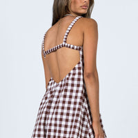 Harlie Romper Brown