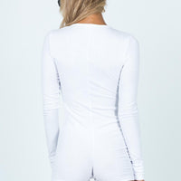 Angel Romper White
