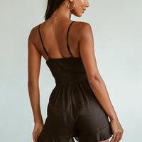 Colleen Romper Black