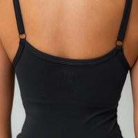 Go Getter Activewear Jumpsuit Black