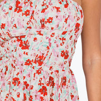 Stefanni Romper Red Floral