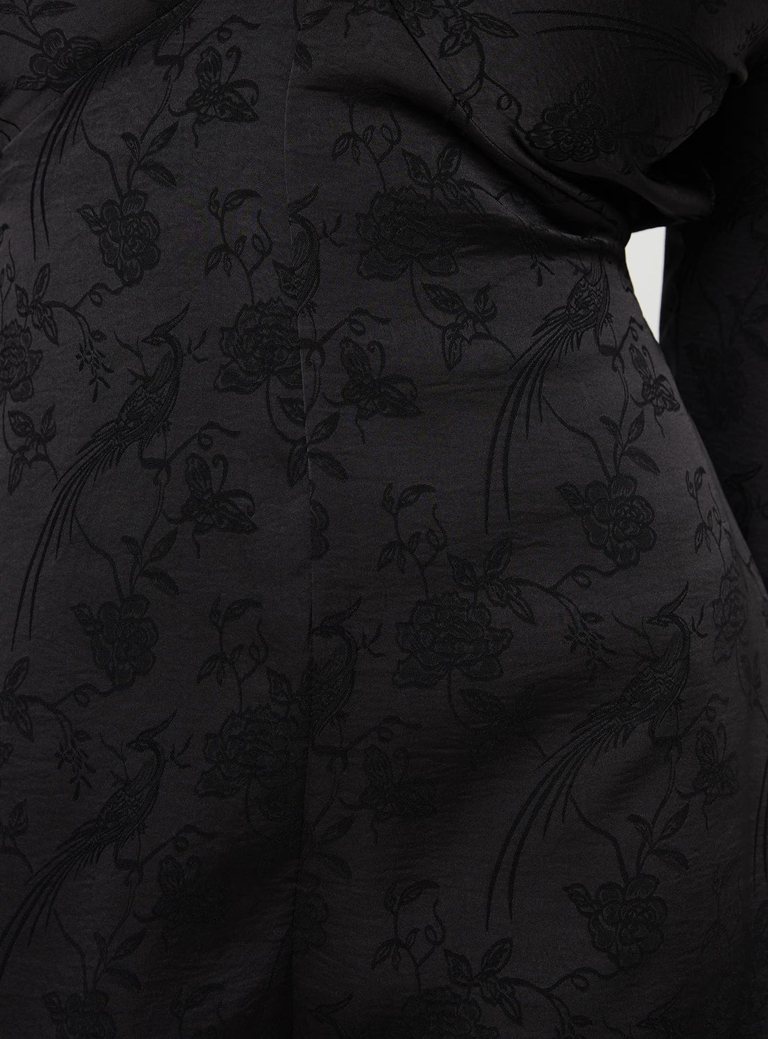 Fonda Long Sleeve Romper Black