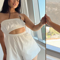 Mishelle Romper White