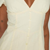 Loveliness Playsuit Lemon