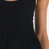 Athina Romper Black