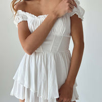 Tahiti Romper White