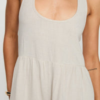 Athina Romper Beige