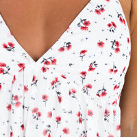 Alfaro Romper White Floral