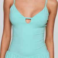 Win Me Over Playsuit Blue