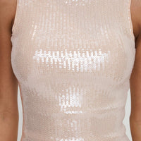 Yumiko Romper Champagne Sparkle