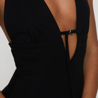 Hanah Playsuit Black