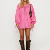 Praiza Playsuit Pink Stripe