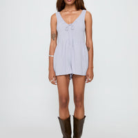 Mackellar Romper Blue