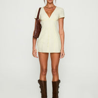Loveliness Playsuit Lemon