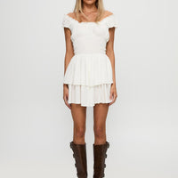 The Love Galore Romper White Lower Impact