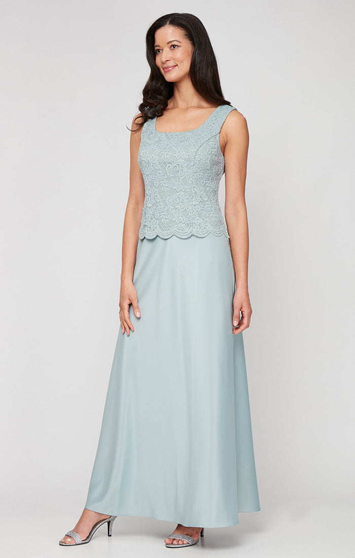 Petite Bethany Glitter Lace Jacket Dress