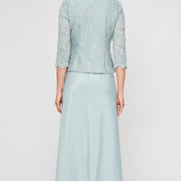 Bethany Glitter Lace Jacket Dress