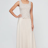 Bethany Glitter Lace Jacket Dress