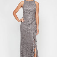 Regular - Elaine Sleeveless Lace Gown