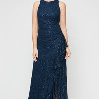 Regular - Elaine Sleeveless Lace Gown