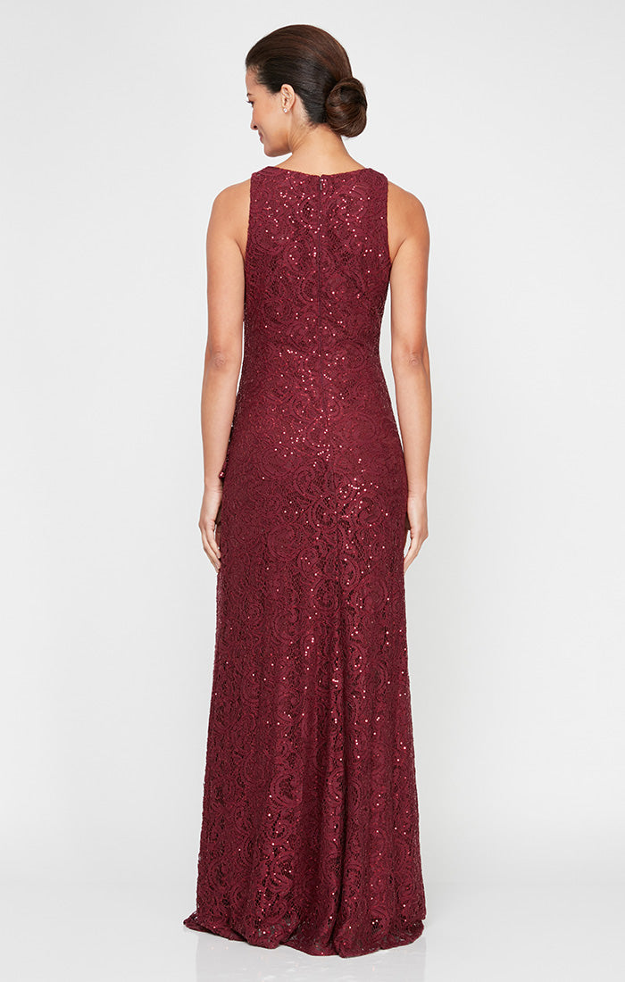Regular - Elaine Sleeveless Lace Gown