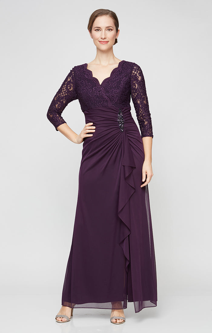 Petite Victoria Empire Waist Gown