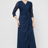 Petite Victoria Empire Waist Gown