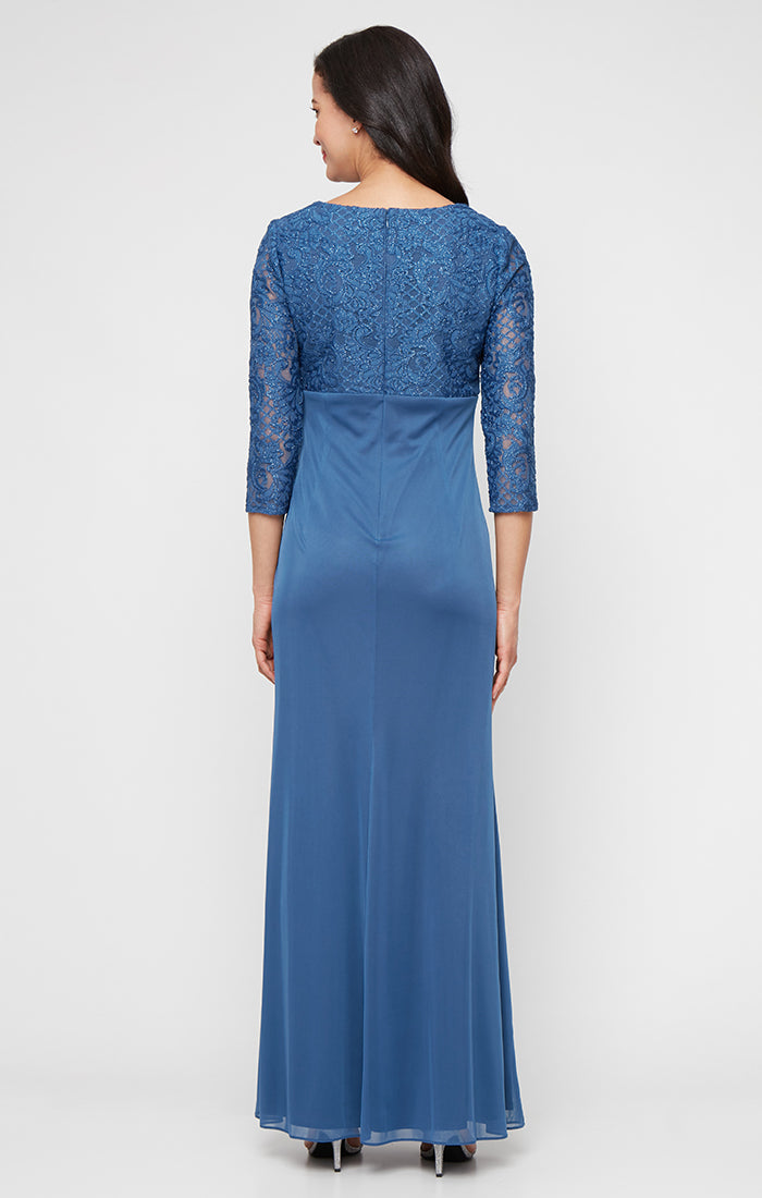 Plus Victoria Empire Waist Gown