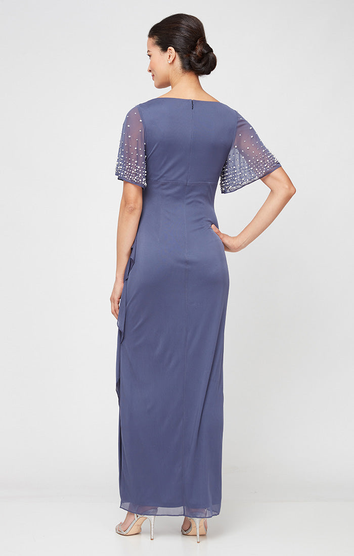 Petite Layla Long Empire Waist Dress