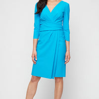Erica Gathered Waist Contour Dress