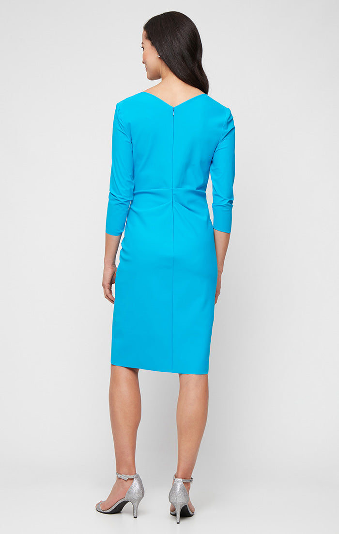 Erica Gathered Waist Contour Dress