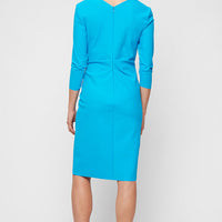 Erica Gathered Waist Contour Dress