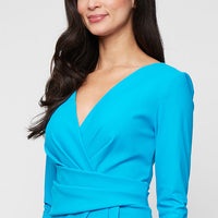 Plus Erica Gathered Waist Contour Dress