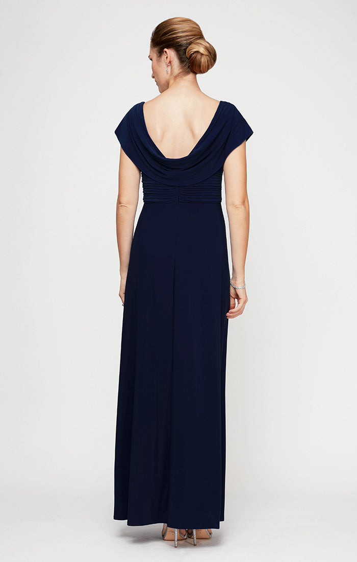 Celeste A-Line Matte Jersey Dress