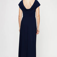 Celeste A-Line Matte Jersey Dress