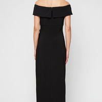 Nora Off-the-Shoulder Matte Jersey Dress