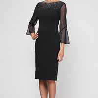 Gabrielle Bell Sleeved Crepe Dress
